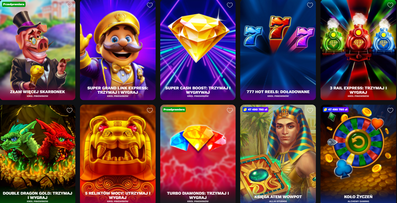 Jackpoty w Betonred Casino